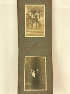 Antique C1912 Japanese Photo Album 21pc Taisho Kenpei Dr Nurse AB124