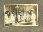 Antique C1912 Japanese Photo Album 21pc Taisho Kenpei Dr Nurse AB124