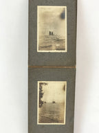 Antique C1912 Japanese Photo Album 21pc Taisho Kenpei Dr Nurse AB124