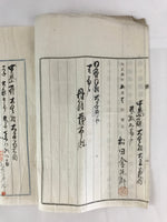 Antique C1914 Japanese House Purchase Certificate Taisho Period Paper P309