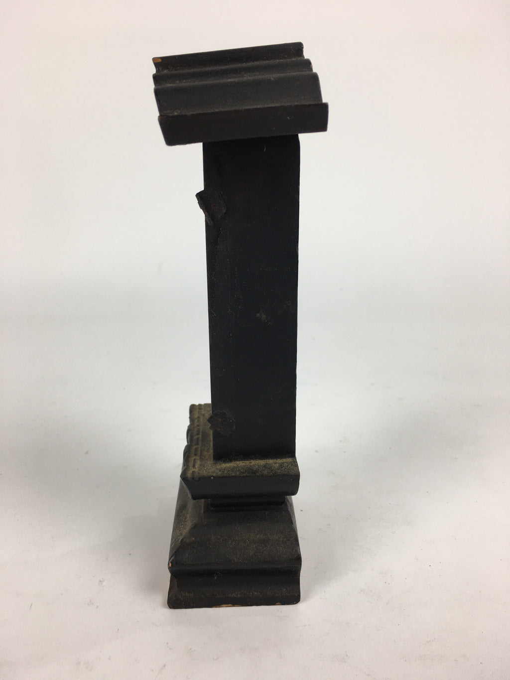 Antique C1916 Japanese Buddhist Altar Spiritual Tablet Vtg Wood Lacquer Ihai BU604