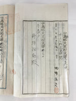 Antique C1918 Japanese Land And Building Sales Contract Paper P300