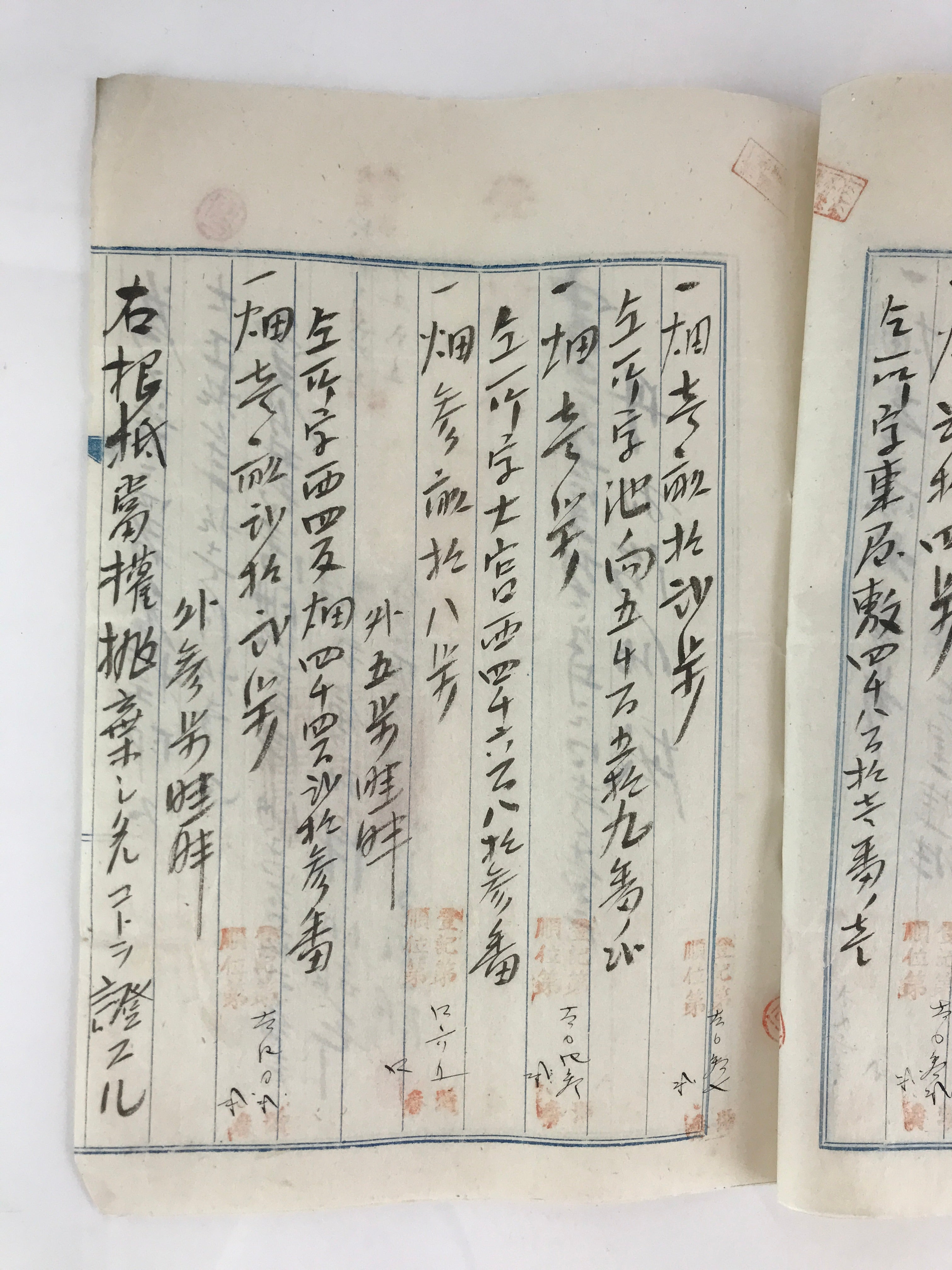 Antique C1921 Japanese Abandonment Of Some Land Ownership Certificate P303