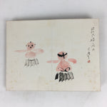 Antique C1921 Japanese Memorandum Book Vtg Autograph Signature Painting JK295