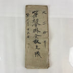 Antique C1921 Japanese Reserve Fund Collection Book Taisho Period Paper P314