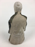 Antique C1922 Japanese Clay Doll Ningyo Traditional Handicraft Old Man BD751