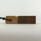 Antique Chinese Wooden Name Stamp Vtg Carved Inkan Coin Hanko HS94