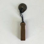 Antique Chinese Wooden Name Stamp Vtg Carved Inkan Coin Hanko HS94