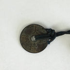 Antique Chinese Wooden Name Stamp Vtg Carved Inkan Coin Hanko HS94