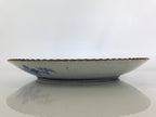 Antique Edo Era Japanese Porcelain Serving Plate Sometsuke Charger Blue PY227