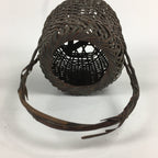 Antique Japanese Bamboo Basket Ikebana Flower Arrangement Kado Kago B163