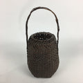 Antique Japanese Bamboo Basket Ikebana Flower Arrangement Kado Kago B163
