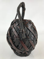 Antique Japanese Bamboo Basket Kago Ikebana Flower Arrangement Kado B203