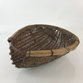 Antique Japanese Bamboo Drying Basket C1900 Kago Zaru 41 cm Long B207