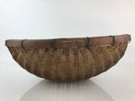 Antique Japanese Bamboo Drying Basket C1900 Kago Zaru 47 cm Long B208