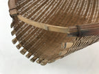 Antique Japanese Bamboo Drying Basket C1900 Kago Zaru 47 cm Long B209