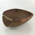 Antique Japanese Bamboo Drying Basket C1900 Kago Zaru 48 cm Long B210