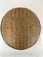 Antique Japanese Bamboo Drying Basket C1900 Kago Zaru 52 cm Long B211