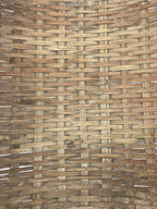 Antique Japanese Bamboo Drying Basket C1900 Kago Zaru 57 cm Long B212