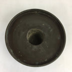 Antique Japanese Bronze Flower Vase Usubata Ikebana Arrangement C1900 UB52