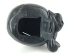 Antique Japanese Bronze Piggy Bank Savings Box Chokin Bakko Money Daikokuten JK469