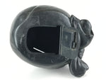 Antique Japanese Bronze Piggy Bank Savings Box Chokin Bakko Money Daikokuten JK469