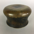 Antique Japanese Buddhist Altar Fitting Bronze Incense Burner C1900 Metal Koro B
