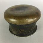 Antique Japanese Buddhist Altar Fitting Bronze Incense Burner C1900 Metal Koro B