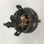 Antique Japanese Buddhist Altar Fitting Bronze Incense Burner Shishi Koro BU512