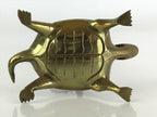 Antique Japanese Buddhist Altar Fitting Candle Stand Brass Shokudai Butsudan BU8