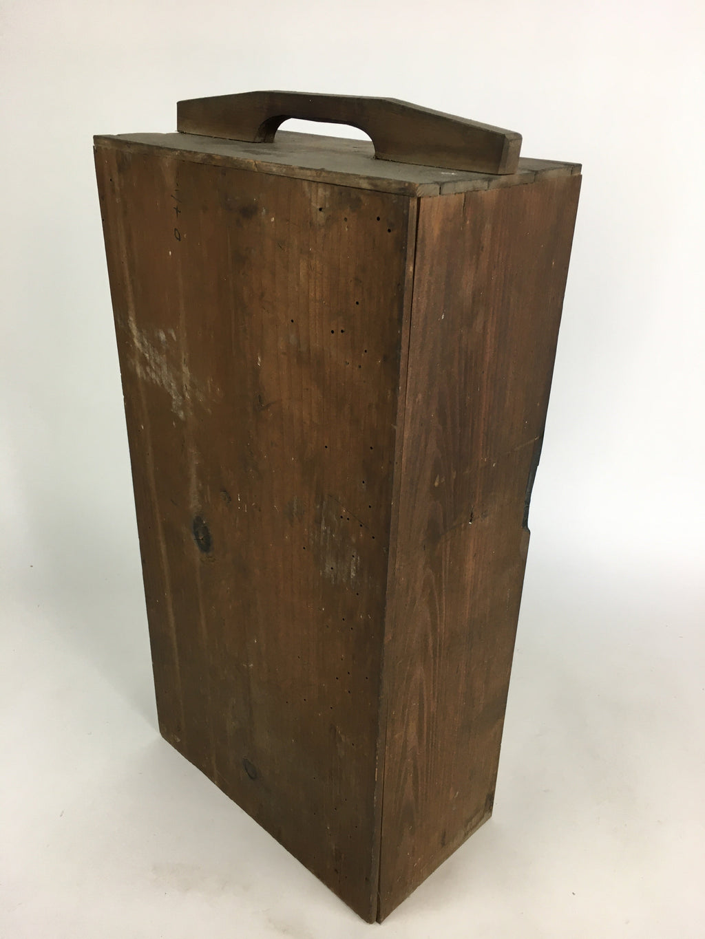 Antique Japanese Buddhist Altar Fitting Hanging Wooden Gold Rinto Yoraku PX611