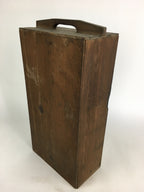 Antique Japanese Buddhist Altar Fitting Hanging Wooden Gold Rinto Yoraku PX611