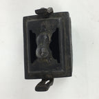 Antique Japanese Buddhist Altar Fitting Incense Burner Shishi Metal Koro BU500