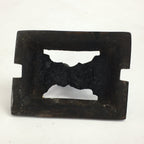 Antique Japanese Buddhist Altar Fitting Incense Burner Shishi Metal Koro BU500