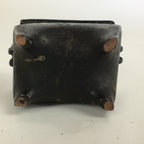 Antique Japanese Buddhist Altar Fitting Incense Burner Shishi Metal Koro BU500