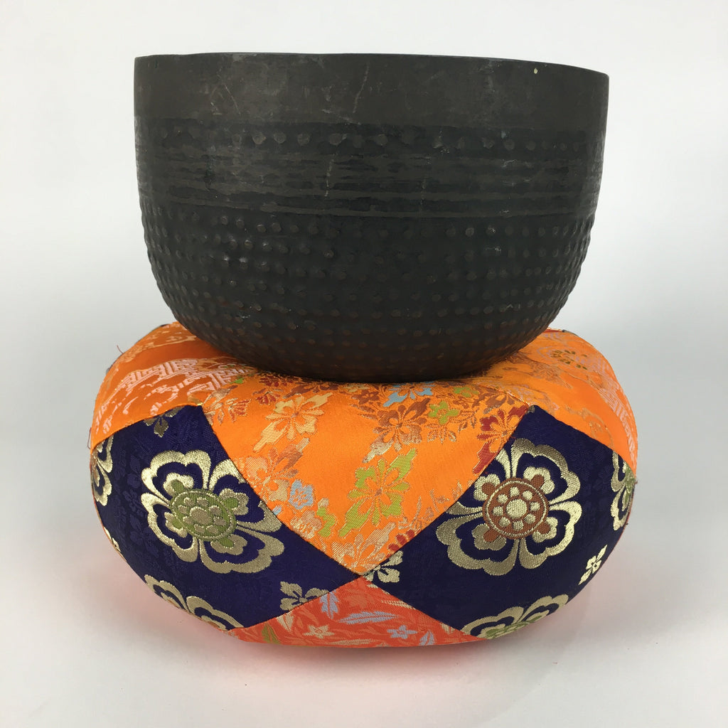Antique Japanese Buddhist Altar Fitting Large Orin Bell Singing Bowl BU447