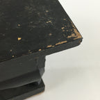 Antique Japanese Buddhist Altar Fitting Wood Lacquer Offering Table Maejyoku BU7