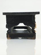 Antique Japanese Buddhist Altar Fitting Wood Lacquer Offering Table Maejyoku BU7