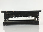 Antique Japanese Buddhist Altar Fitting Wood Lacquer Offering Table Maejyoku BU7