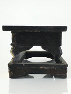 Antique Japanese Buddhist Altar Fitting Wood Lacquer Offering Table Maejyoku BU7