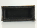 Antique Japanese Buddhist Altar Fitting Wood Lacquer Offering Table Maejyoku BU7