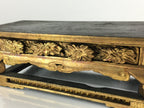 Antique Japanese Buddhist Altar Fitting Wood Lacquer Offering Table Maejyoku BU7
