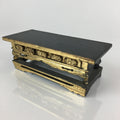 Antique Japanese Buddhist Altar Fitting Wood Lacquer Offering Table Maejyoku BU7