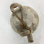 Antique Japanese Buddhist Shinto Sake Bottle Vtg Hakudei Sake pot White BU616