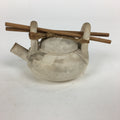 Antique Japanese Buddhist Shinto Sake Bottle Vtg Hakudei Sake pot White BU616