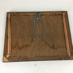 Antique Japanese Buddhist Sila Rules Ten Commandments Signed Framed Display FL9