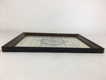 Antique Japanese Buddhist Sila Rules Ten Commandments Signed Framed Display FL9