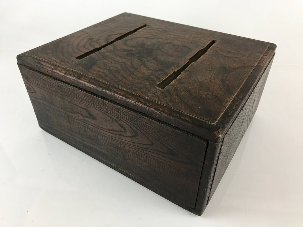 Antique Japanese Buddhist Temple Prayer Book Stand Wooden Kendai C1900 BU780