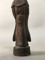 Antique Japanese Ceramic Buddhist Figurine Vtg Statue Kannon Bosatsu BD609