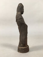 Antique Japanese Ceramic Buddhist Figurine Vtg Statue Kannon Bosatsu BD609